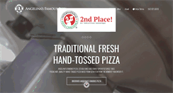 Desktop Screenshot of angelinasfamouspizza.com